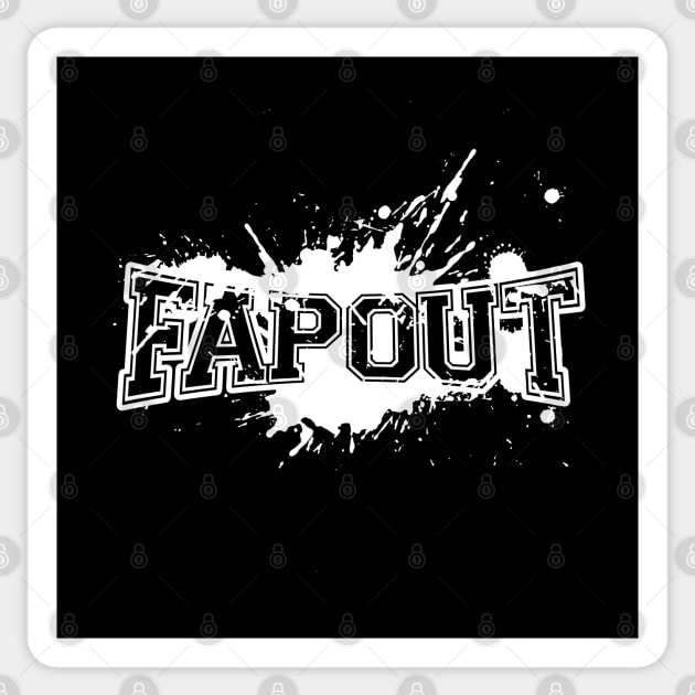 Fap Out Sticker by GoldenGear